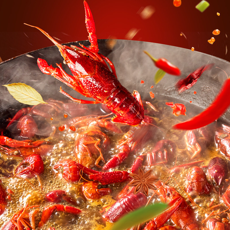 【4/8斤】天海藏油焖麻辣小龙虾8斤/2盒聚餐速食量大加热即食夜宵,淘宝优惠券,粉丝福利购,淘宝优惠卷