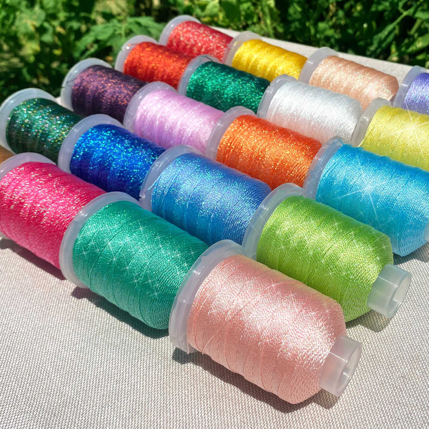 时光与美 星空股线6 9 12股纯色星空线中国结高端编绳 - 图1