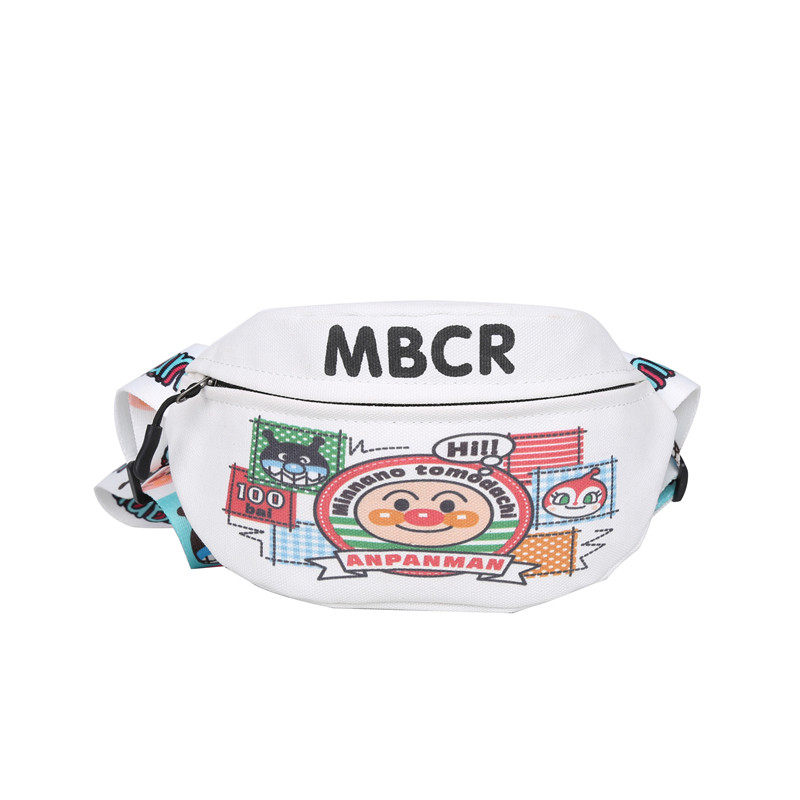 胸包女生潮ins街头卡通嘻哈斜挎包 卢梭女士包袋