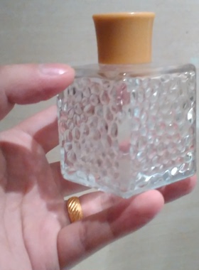 水立方玻璃无火配件办公桌香薰瓶