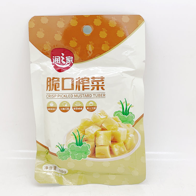 润之家脆口辣味榨菜丝淡盐脆口榨菜芯热卖下饭佐餐炒菜即食配粥菜