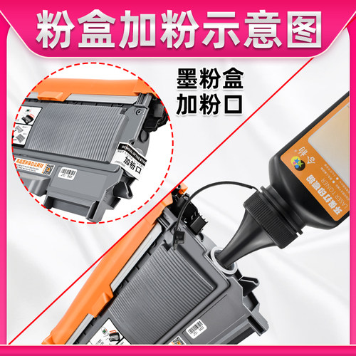 适用兄弟牌2890粉盒可加粉brother多功能传真机fax-2890打印机硒鼓FAX-2990墨粉盒TN2215晒鼓DR2250复印墨盒 - 图3