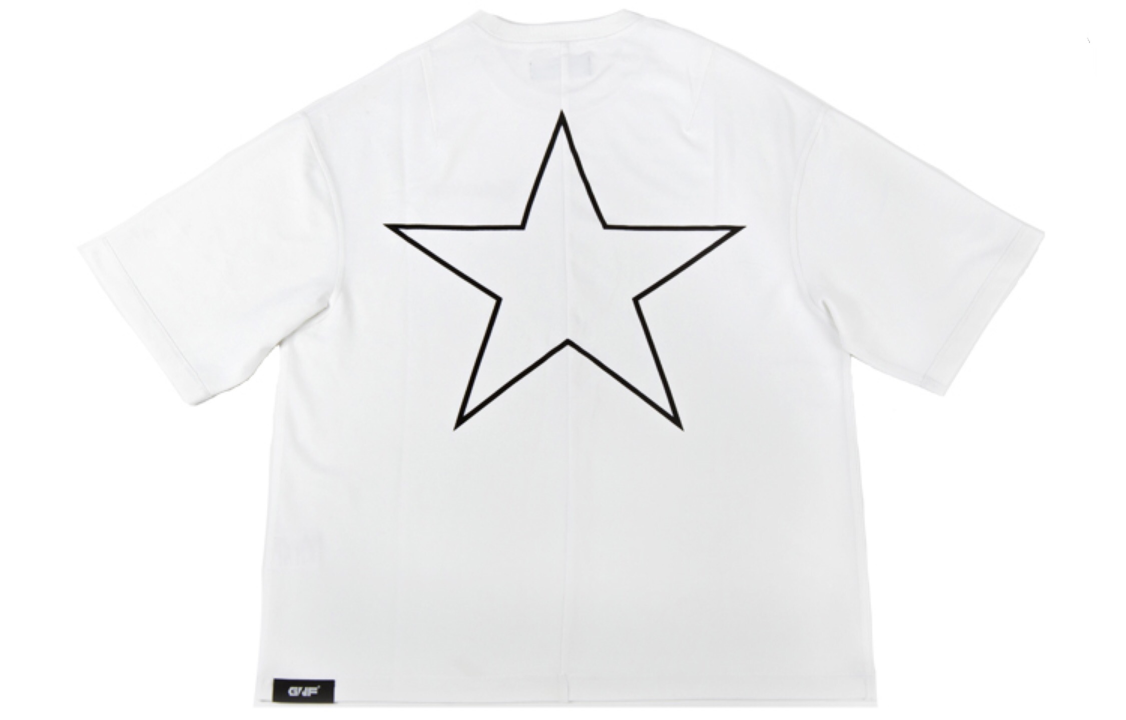 罗志祥GOTNOFEARS正品 Empty Star 宽版短袖t恤 - 图1