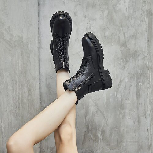 Martin Boots Women's Autumn New Boots Thick soled Shoes鞋子 - 图2