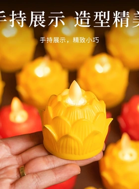 宠物祭祀蜡烛仿真长明灯猫猫狗狗祭祀供灯头七纪念猫咪供牌酥油灯