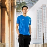 Спортивная футболка подходит для мужчин и женщин, спортивный костюм для тренировок, круглый воротник, для бега, короткий рукав