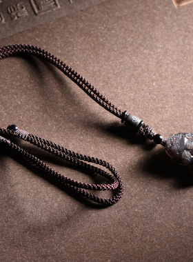 冰种貔貅吊坠霸王本命年男士项链