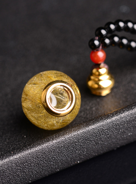 舍利子佛塔天然水晶许愿瓶嘎乌盒