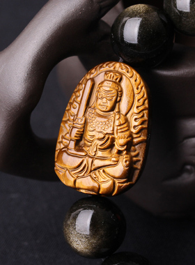 金曜石不动尊菩萨属鸡破太岁手串