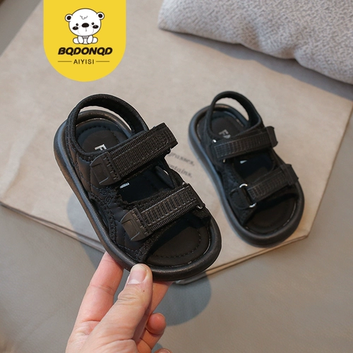 Модные детские босоножки, модная пляжная обувь для мальчиков, 1-2-3-4-5 лет