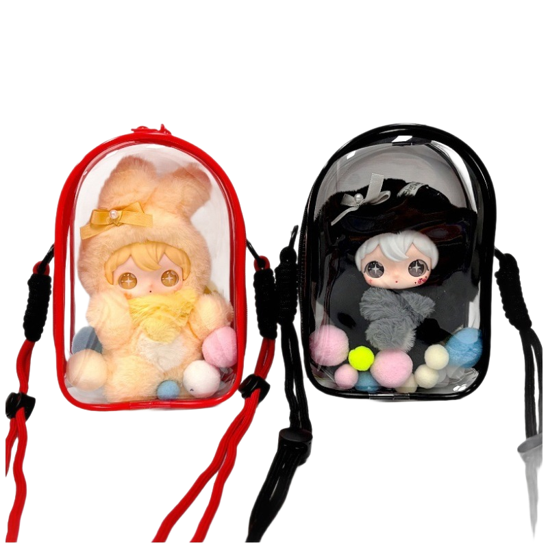 田栩宁同款shyshy兔闪闪二代保护套15cm外出遛娃痛包透明防尘袋,淘宝优惠券,粉丝福利购,淘宝优惠卷