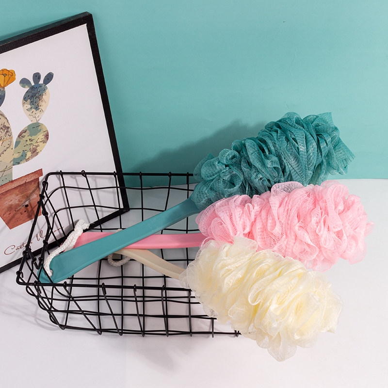 浴球打泡洗澡沐浴球带长柄搓背搓澡巾按摩起泡网用品大号沐浴花,淘宝优惠券,粉丝福利购,淘宝优惠卷