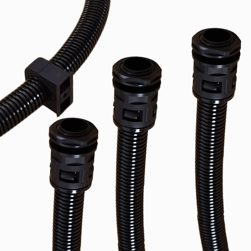 PE加厚塑料波纹管PVC软管尼龙穿线管 防火PP阻燃波纹管AD18.5包邮 - 图3