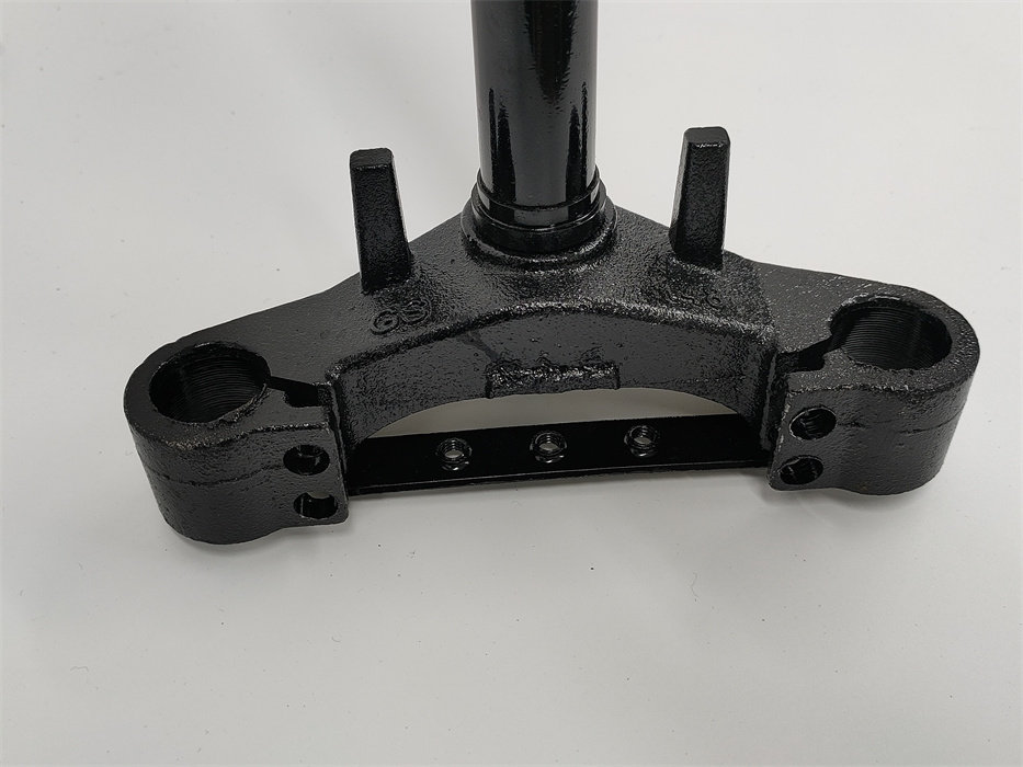 电动车配件前叉方向柱轴承新国标新日小刀通用下联板f6方鹰转向柱