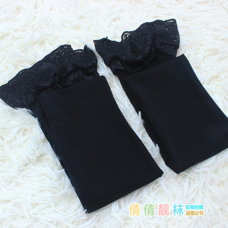 蕾丝花边吊带长筒袜女袜提花袜大腿袜高筒袜160-180高个子穿大码,淘宝优惠券,粉丝福利购,淘宝优惠卷