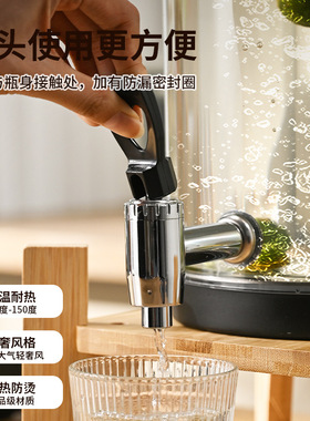 大容量开水桶保温蒸茶桶办公室煮茶器全自动电热商用泡茶桶聚会