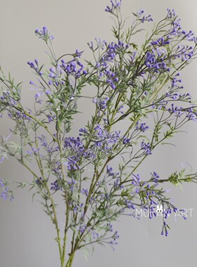 假花客厅配材香丝草清新田园风