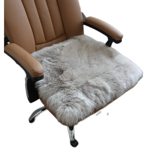 澳洲纯羊毛坐垫沙发垫椅垫办公室学生椅垫餐椅垫北欧椅子垫飘窗垫 - 图3