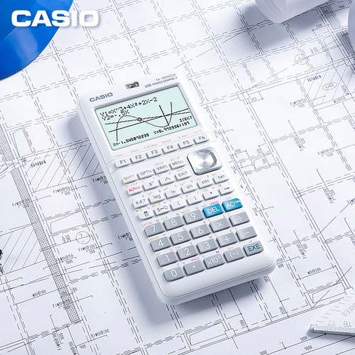 【道路之星】CASIO卡西欧官方旗舰正品FX-9860GII SD工程编程测量计算器 留学SAT/AP考试图形绘图计算机 - 图1