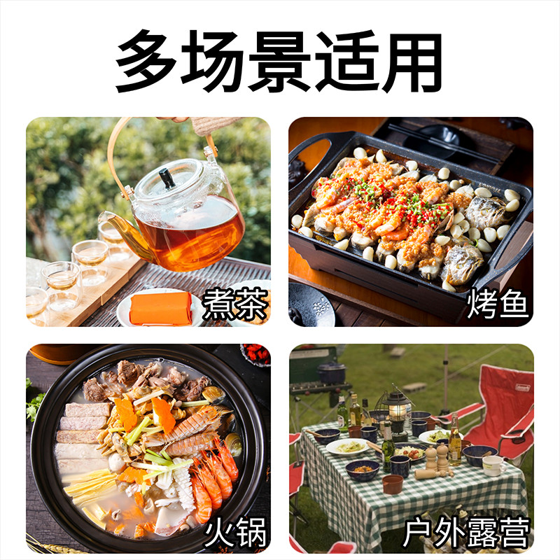 户外露营烧烤酒精炉子燃烧罐迷你野营炉围炉煮茶无烟酒精炉子