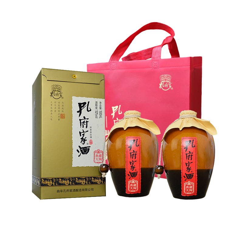 孔府家酒 52度典藏大陶大陶500ml*6瓶山东特产浓香型白酒孔府经典 - 图3