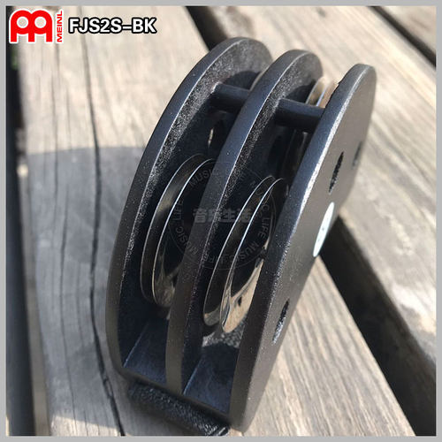 MEINL麦尔打击乐器拍子摇铃FJS2S-BK脚铃箱鼓卡洪邦戈非洲鼓伴侣 - 图0