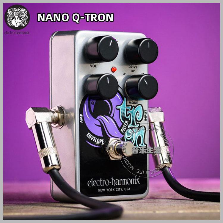 火焰花园 EHX NANO Q-TRON 滤波哇音 电吉他 单块专业效果器 - 图2
