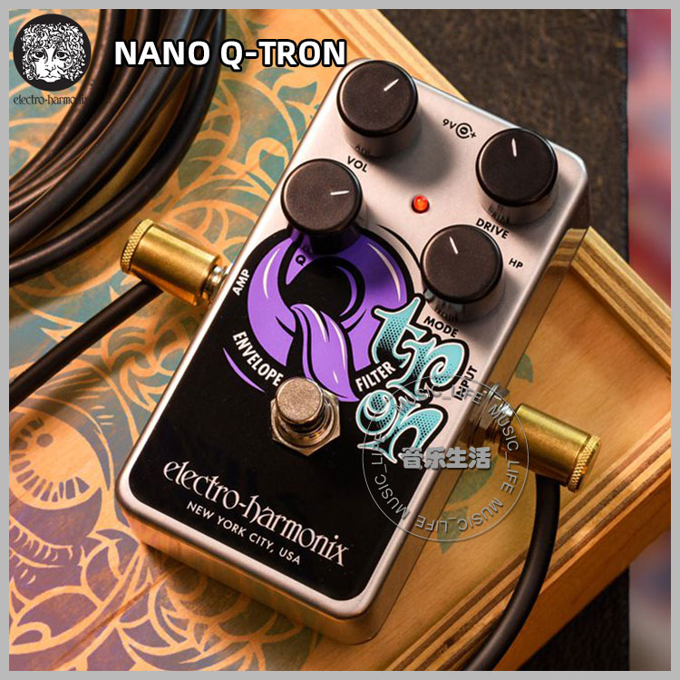火焰花园 EHX NANO Q-TRON 滤波哇音 电吉他 单块专业效果器 - 图0