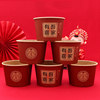 Disposable paper bowl thickened wedding banquet special wedding bowl