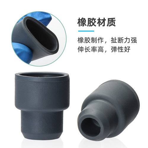 丁基胶橡胶塞翻边胶塞橡胶密封塞反口塞翻口塞输液瓶盐水瓶塞14/19口实验耗材 - 图0