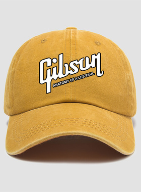 吉普森gibson摇滚风新款棒球帽