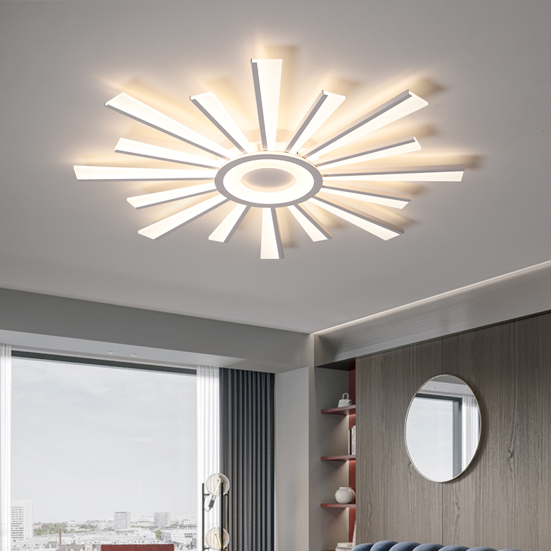 客厅灯 卧室房间灯简约现代大气吸顶灯主灯大灯2025年新款led灯具 - 图1