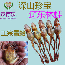 Non-artificial lap to raise Liaodong Lin Frog Dry Forest Frog Oil Snow Clam Oil Yuan Deposit Springs