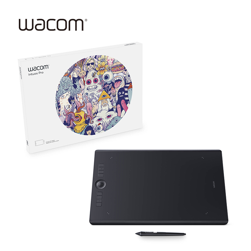 Wacom数位板 PTH-860影拓Pro Intuos5大号绘画板手绘板 wocome-图2