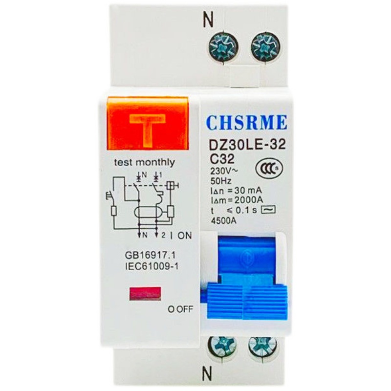 上海人民DZ30LE漏电保护器开关断路器家用小型电闸1P+N双进出漏保 - 图3