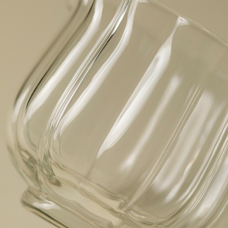 日式花语小公杯透明泡茶水杯个人专用男士办公室玻璃泡茶单杯,淘宝优惠券,粉丝福利购,淘宝优惠卷