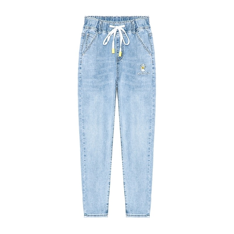 小雏菊春秋2020新款显瘦老爹牛仔裤 尚吻蔓牛仔裤