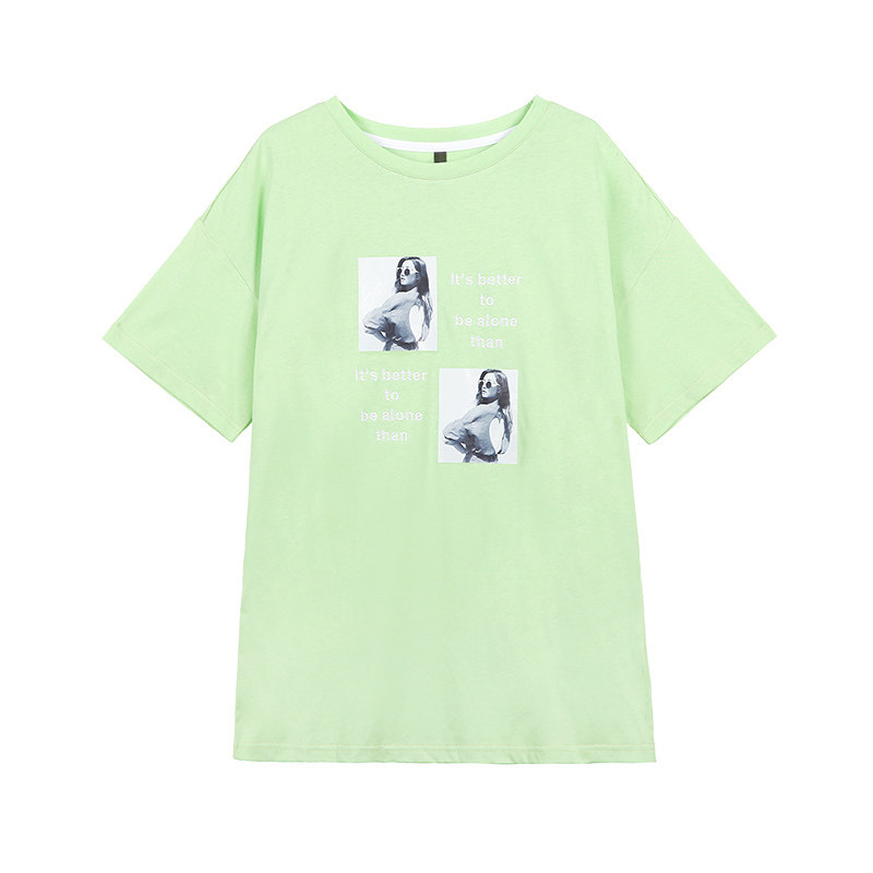 以纯薄款短袖体恤2020新款学生t恤 尚吻蔓T恤