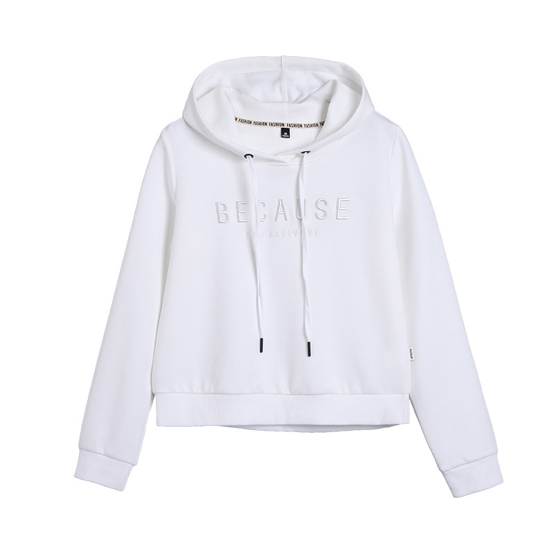 以纯官方旗舰店长袖女2020早秋卫衣 尚吻蔓卫衣/绒衫