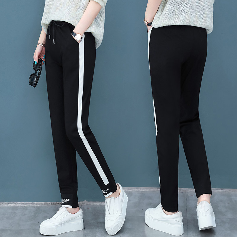 休闲2020早春新款女裤以纯运动裤 尚吻蔓休闲裤