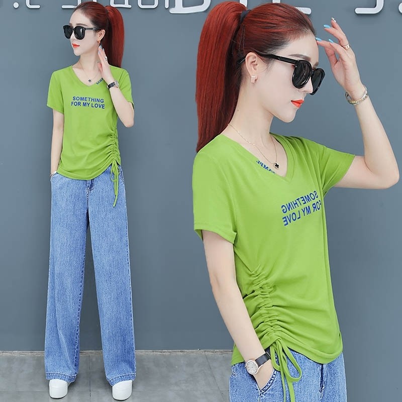 以纯官方旗舰店官网韩版宽松上衣 尚吻蔓T恤