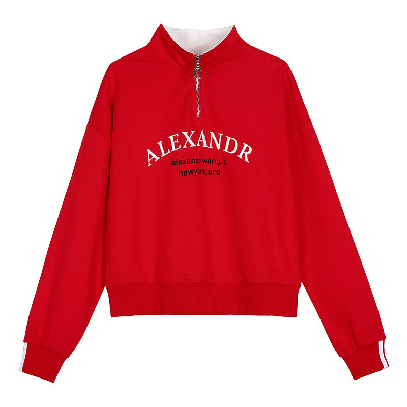 以纯官方旗舰店短款女2020初秋卫衣 尚吻蔓卫衣/绒衫