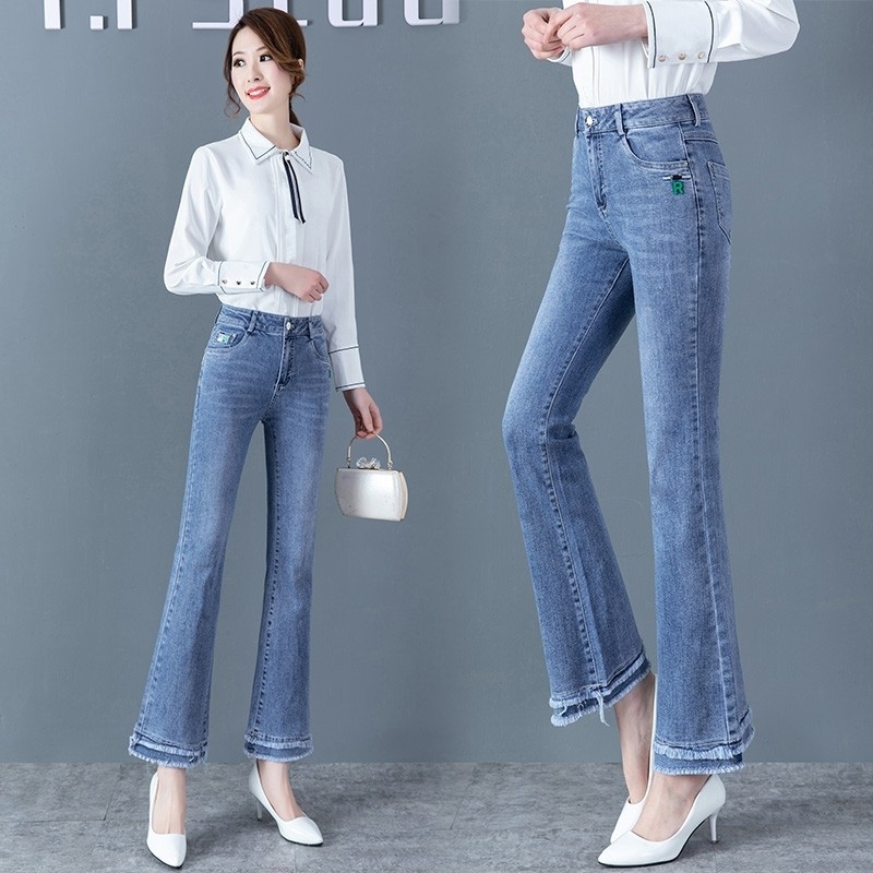 2020年新款春秋高腰显瘦以纯牛仔裤 尚吻蔓牛仔裤