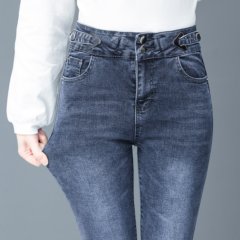 弹力小脚女2020夏装新款以纯牛仔裤 尚吻蔓牛仔裤