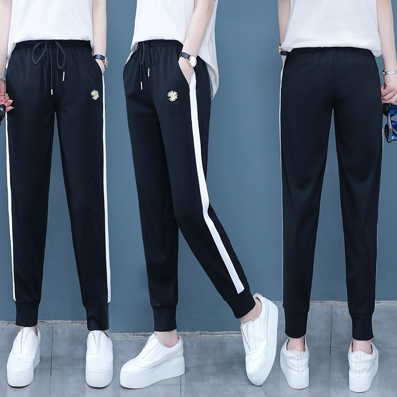 官方旗舰店官网宽松束脚子卫哈伦裤 尚吻蔓休闲裤