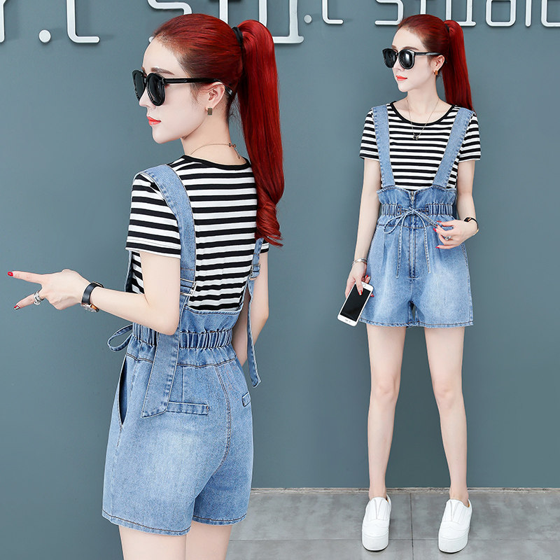 套装短款上衣配高腰裤女2020 尚吻蔓时尚套装