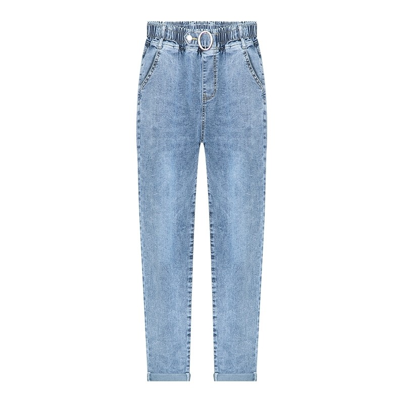 以纯官方旗舰店女高腰2020牛仔裤 尚吻蔓牛仔裤