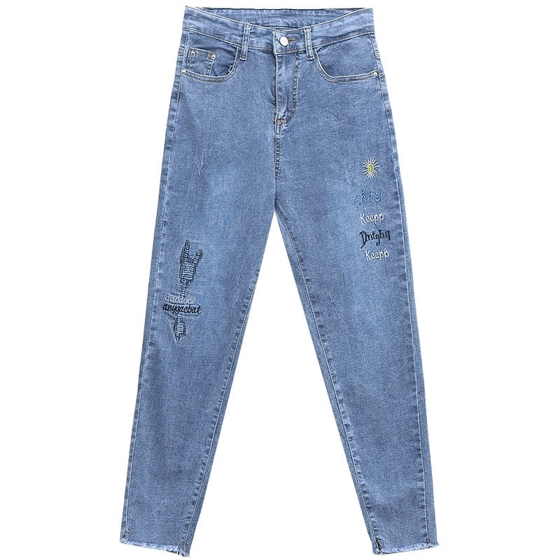 以纯官方旗舰店官网显瘦春夏牛仔裤 尚吻蔓牛仔裤