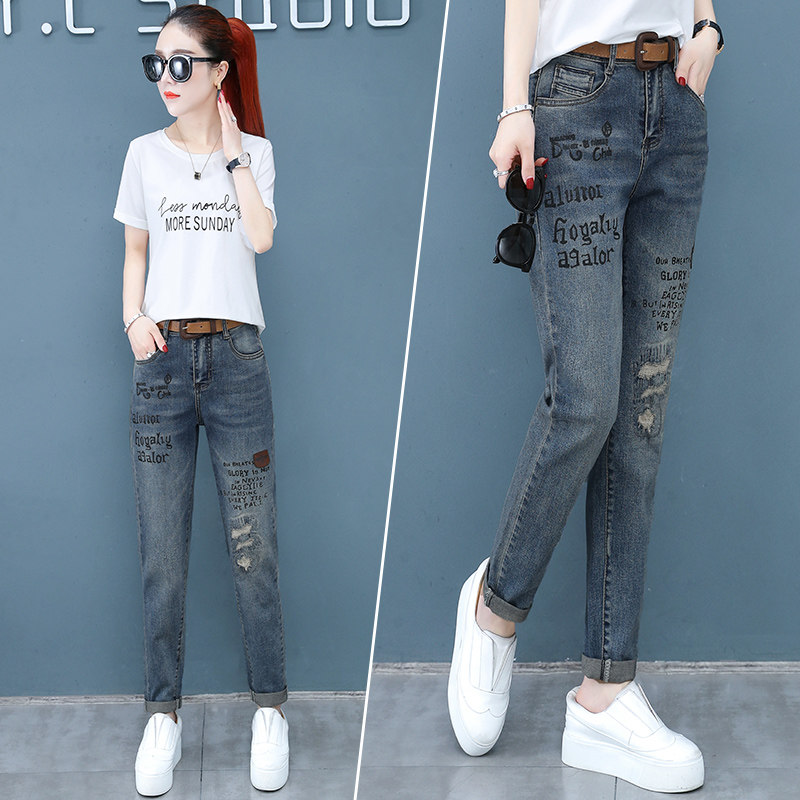 以纯官方旗舰店女长裤2020牛仔裤 尚吻蔓牛仔裤