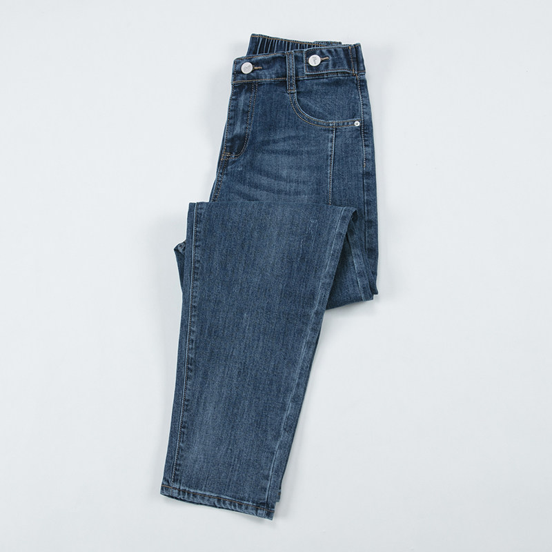 以纯官方旗舰店高腰老爹2020牛仔裤 尚吻蔓牛仔裤